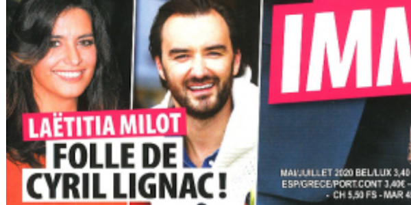 Lætitia Milot, c'est chaud, folle de Cyril Lignac