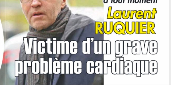 Laurent Ruquier, grave problème cardiaque, son cœur peut lâcher à tout moment