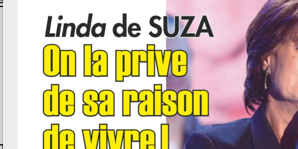 Linda de Suza, drame, on la prive de sa raison de vivre