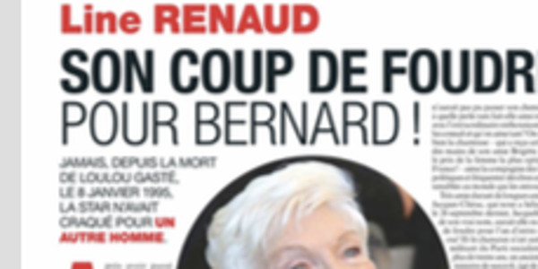 Line Renaud, le bonheur, son coup de foudre pour Bernard