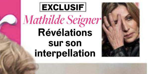 Mathilde Seigner ivre au volant- D'autres révélations sur son interpellation