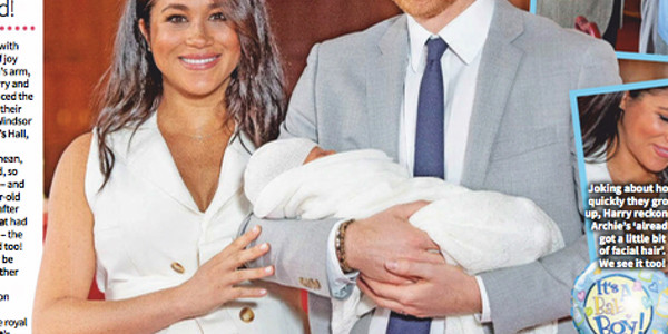 Meghan Markle s'éclipse devant le Prince Harry, l'origine du prénom de leur fils