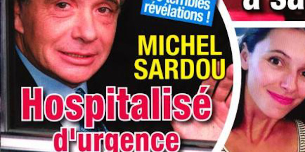 Michel Sardou, en convalescence, massacre, coup tordu de France 3