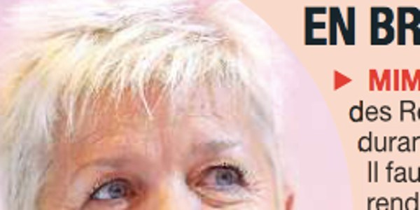 Mimie Mathy, déballage intime, étrange occupation à Pigalle