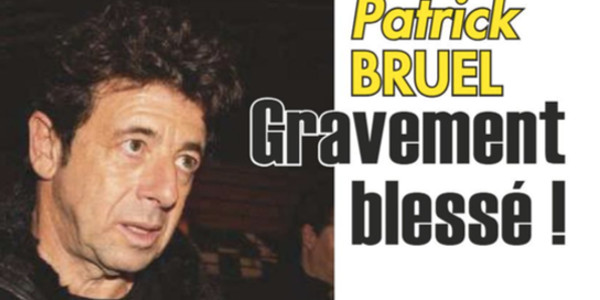 Patrick Bruel, très grave blessure, surprenant commentaire