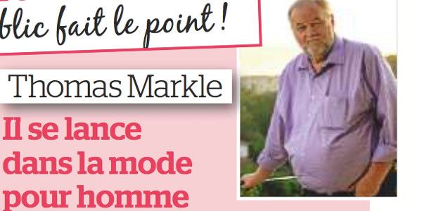 Le père de Meghan Markle se lance dans la mode pour homme