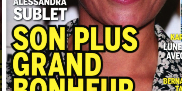 Alessandra Sublet, son fiancé, son grand bonheur (photo)