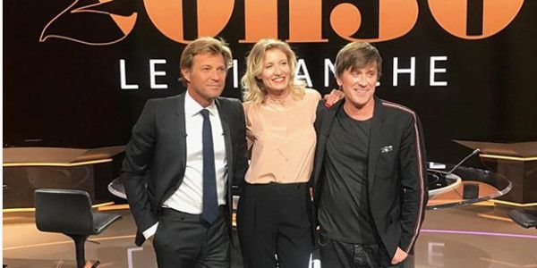 Alexandra Lamy affinée et sublime avec Laurent Delahousse (photo)