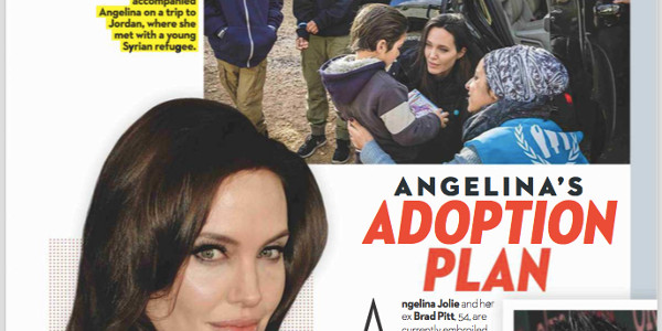 Angelina Jolie agrandit sa famille, un réfugié syrien adopté (photo)