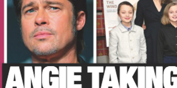 Angelina jolie brise Brad Pitt, le diable en personne (photo)