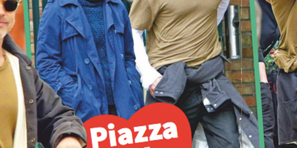 Brad Pitt, fini Angelina Jolie, une belle italienne lui rend le sourire (photos)