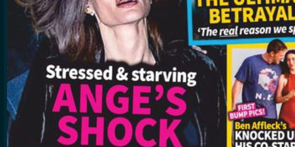 Brad Pitt, l'angoisse, affamée et stressée, Angelina Jolie s'effondre en public (photo)