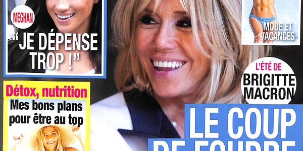 Brigitte Macron en pince pour Nicolas. Un magazine balance (photo)