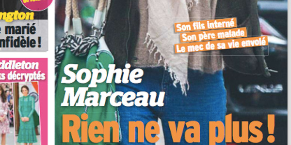 Sophie Marceau « rien ne va plus », face à la maladie de son père (photo)