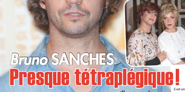 Bruno Sanches, presque tétraplégique (photo)
