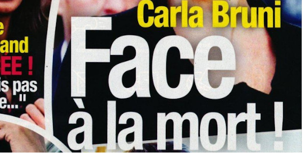 Carla Bruni, face à la mort, terrifiante confidence (photo)