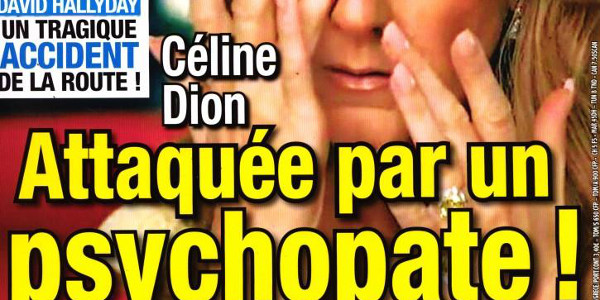 Céline Dion, en larmes, attaquée par un psychopathe, dramatique photo