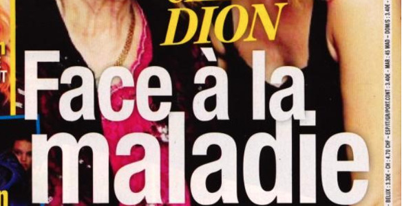 Céline Dion, maladie sénile, elle ne s'en remet pas (photo)