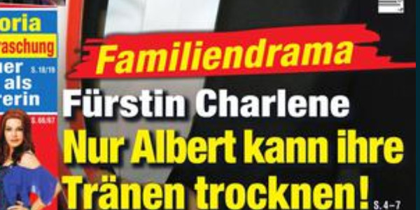 Charlène de Monaco, drame familial, seul Albert peut sécher ses larmes (photo)
