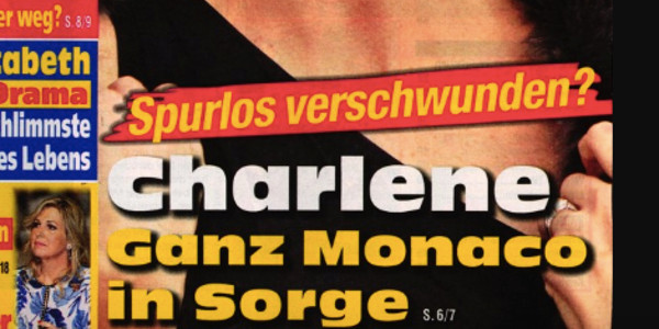 Charlène de Monaco « inquiète » disparue sans laisser de traces (photo)