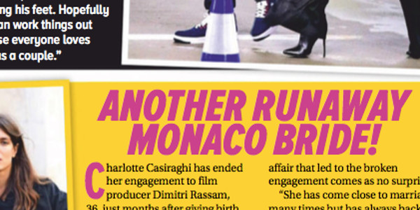 Charlotte Casiraghi et Charlène de Monaco, « des mariées fugueuses », une épouvantable rumeur (photo)
