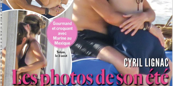 Cyril Lignac, des photos « caliente » avec Marine (photo)
