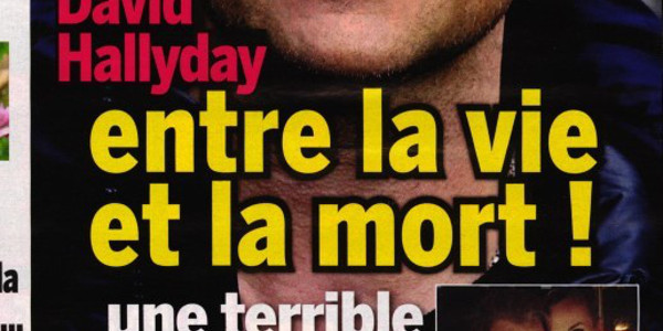 David Hallyday, entre la vie et la mort, une terrible souffrance (photo)