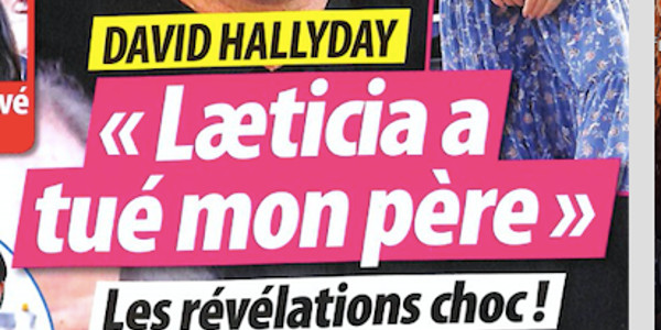 David Hallyday, Laeticia « a tué mon père », les révélations chic (photo)