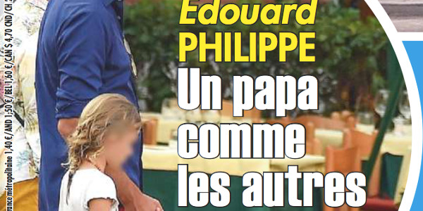 Edouard Philippe, un papa comme les autres (photo)