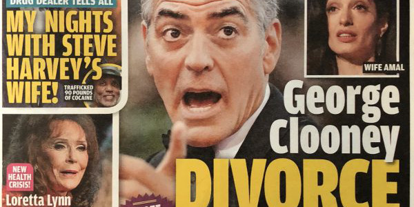 George Clooney choque, il divorce d'Amal enceinte (photo)