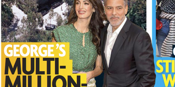 George et Amal Clooney, menaces en Italie, étrange solution à 2 millions (photo)