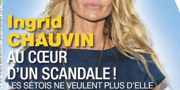 Ingrid chauvin, au coeur d'un scandale, les Sétois ne veulent plus d'elle (photo)