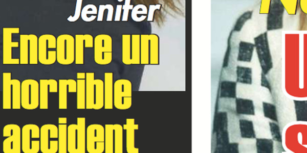 Jenifer, « encore un horrible accident de voiture » (photo)