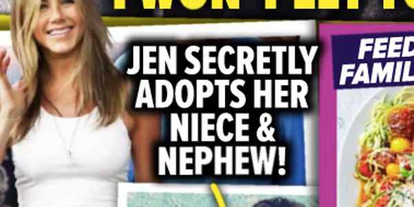 Jennifer Aniston maman, elle adopte ses neveu et nièce, la preuve