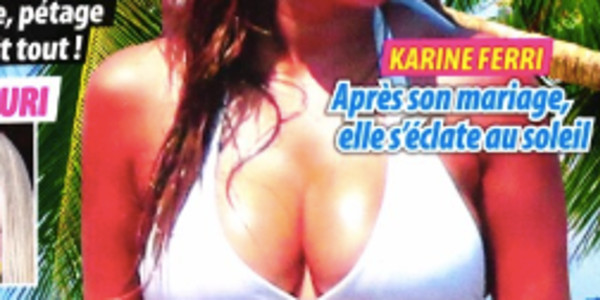 Karine Ferri, après son mariage, elle s'éclate au soleil (photo)