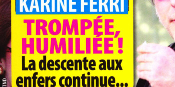 Karine Ferri trompée et humiliée, la descente aux enfers continue