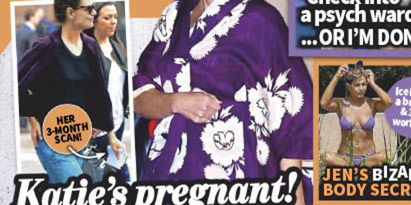 Katie Holmes, enceinte et terriblement seule, la preuve en photo