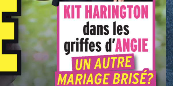 Kit Harington dans les griffes dans d'Angelina jolie, un autre mariage brisé (photo)