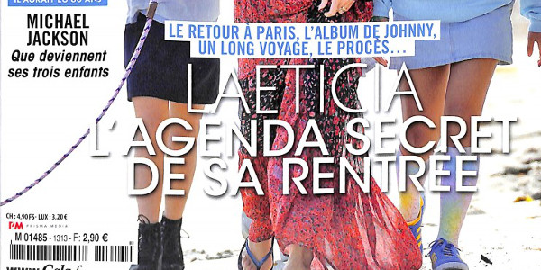 Laeticia Hallyday, « l'agenda secret de sa rentrée » (photo)
