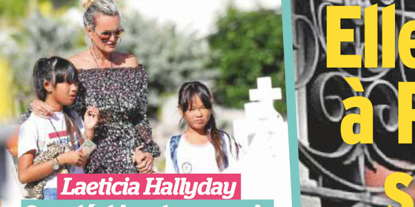 Laeticia Hallyday, son déchirant au revoir à St Barth dans Public (photo)