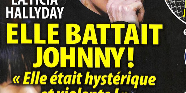 Laeticia Hallyday battait Johnny, elle était hystérique et violente (photo)