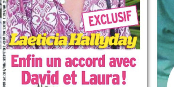 Laeticia Hallyday, réunion de crise, enfin accord avec Laura et David (photo)