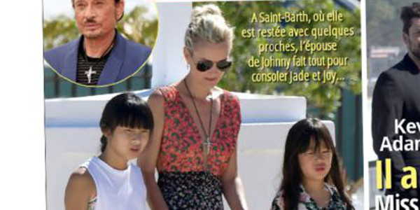 Laeticia Hallyday tient bon pour Jade et Joy. Voici publie les photos