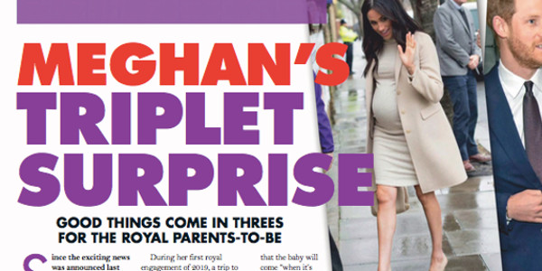 Meghan Markle, des triplés pour Harry, la surprenante révélation (photo)