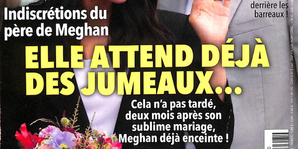 Meghan Markle enceinte de jumeaux selon son père (photo)