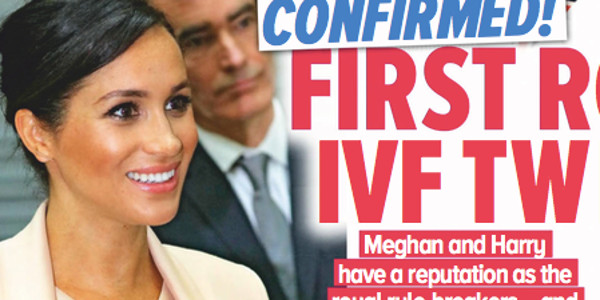 Meghan Markle, une fécondation in Vitro, dans l'Histoire avec sa surprenante grossesse (photo)