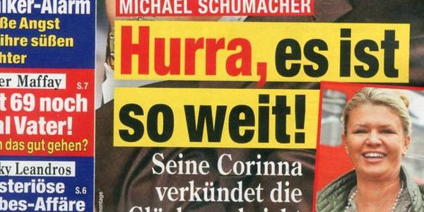 Michael Schumacher enfin le bout du tunnel, sa femme annonce « une heureuse nouvelle (photo)