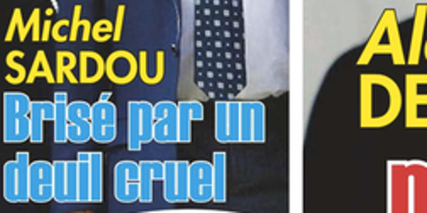 Michel Sardou, brisé par le chagrin, un deuil cruel (photo)