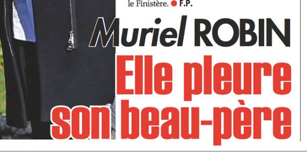 Muriel Robin pleure son beau-père (photo)