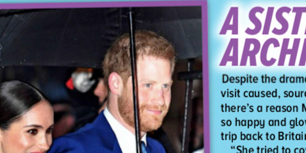 Prince Harry, Meghan Markle, une petite soeur pour Archie, ça se confirme (photo)